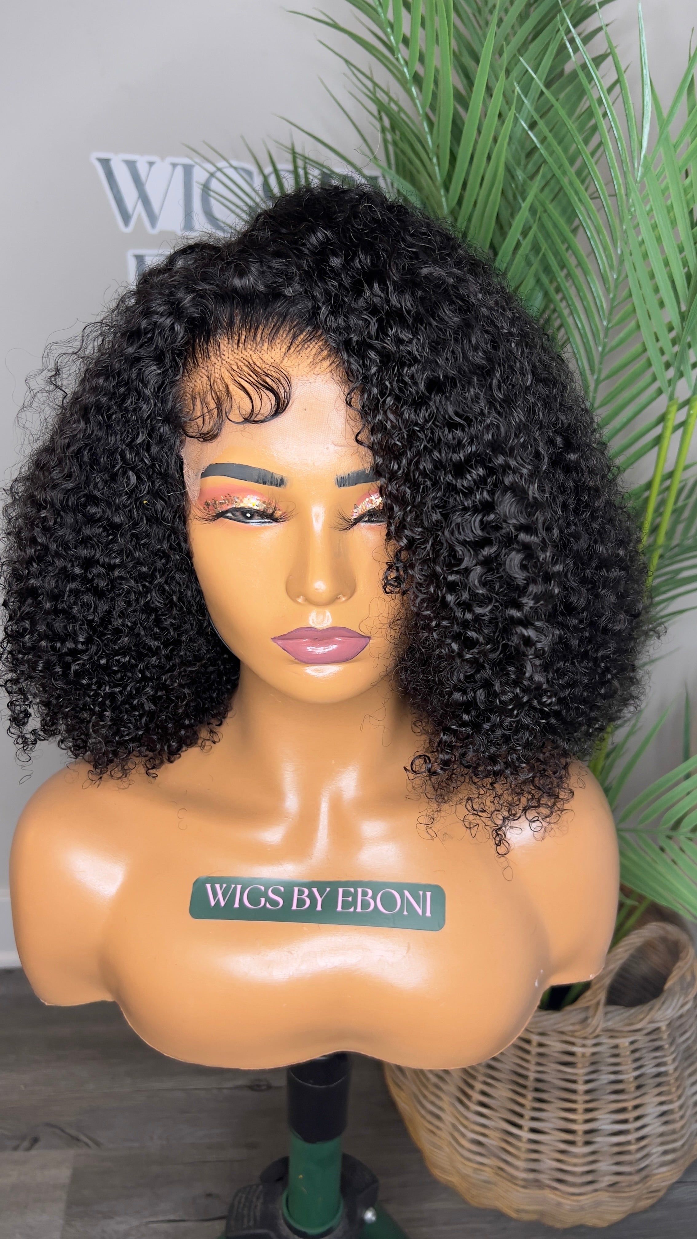 CUSTOM WIG NATURAL CURLY AFRO