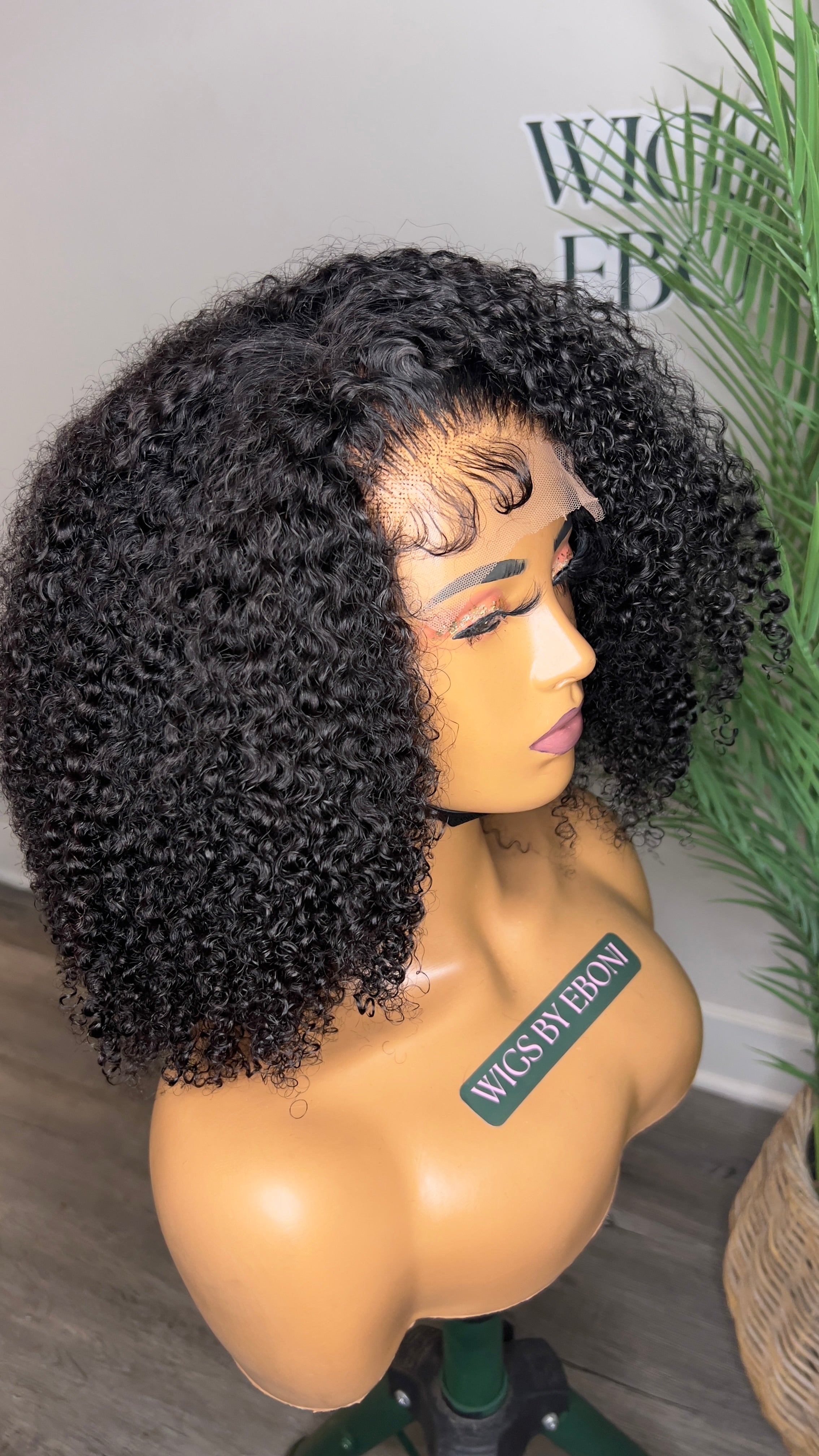 CUSTOM WIG NATURAL CURLY AFRO