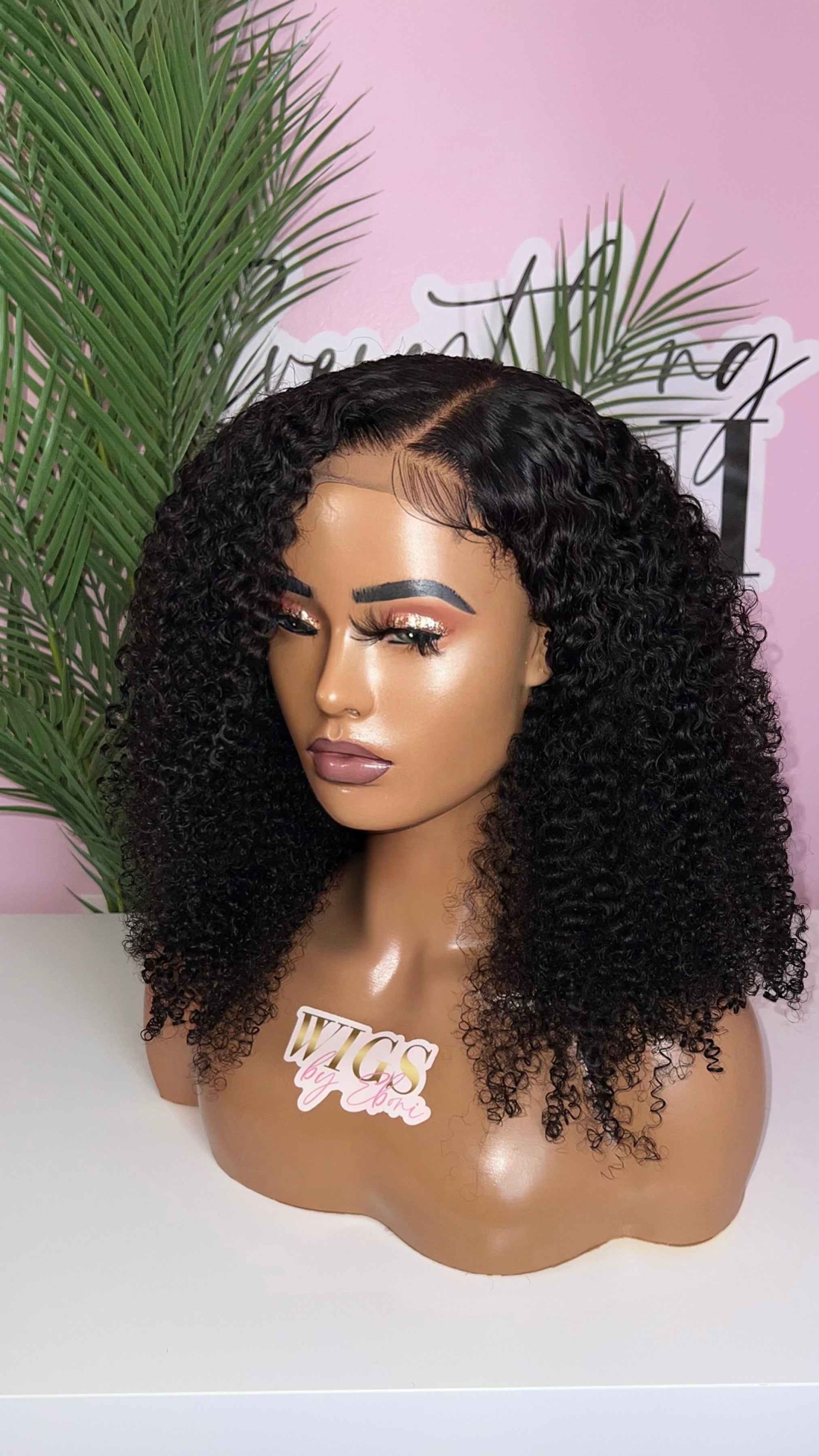 CUSTOM WIG AFRO KINKY CURLY